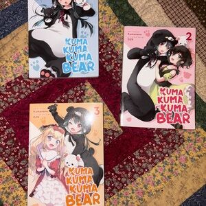 Kuma Kuma Kuma Bear LightNovels Volumes 1-3